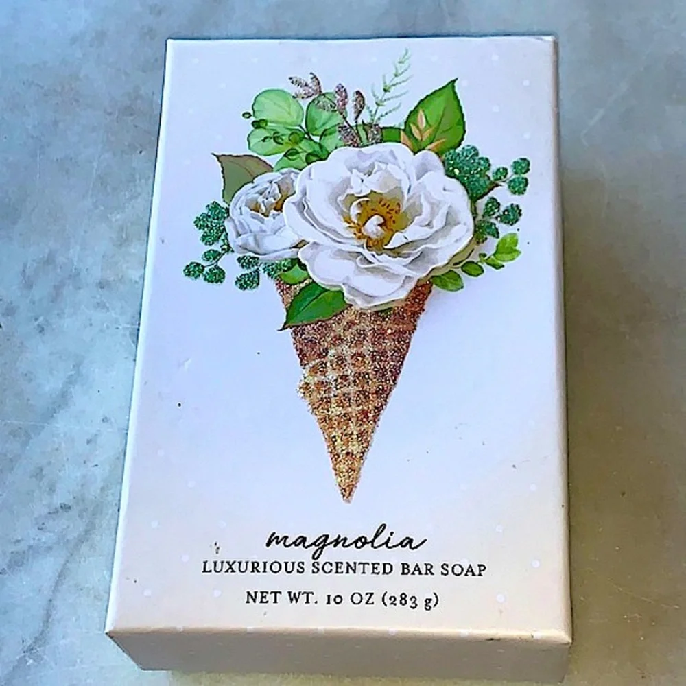 MAGNOLIA CST COMMONWEALTH LUXURIOUS SCENTED BAR SOAP NEW 10 oz